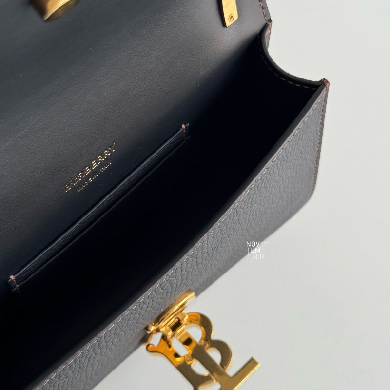 95新有購證🔖 Burberry 寶柏麗 TB 鎖釦包-5