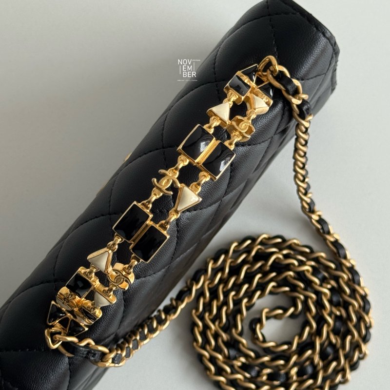 99新🆕 Chanel 香奈兒 22B Handle 琺瑯手柄-1