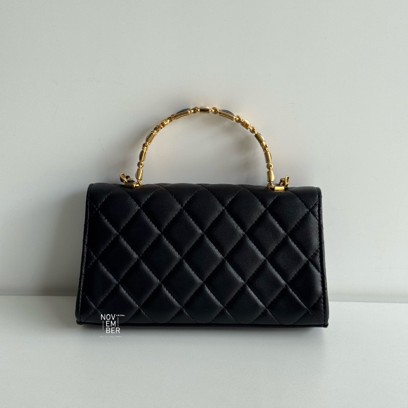 99新🆕 Chanel 香奈兒 22B Handle 琺瑯手柄-6