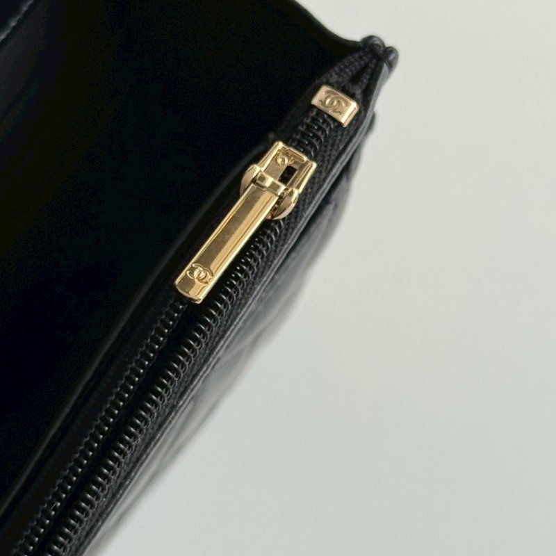 99新🆕 全配有購證😍 Chanel 香奈兒 珍珠 WOC 黑金-6