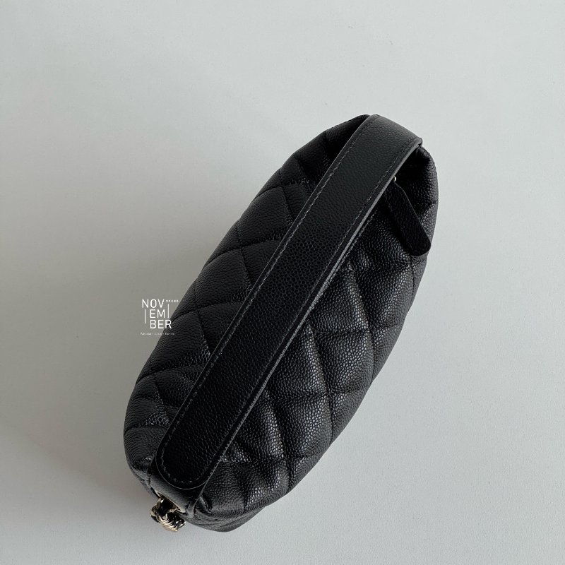 閒置新🖤 Chanel 香奈兒 25A 飯盒包 黑色金釦-2