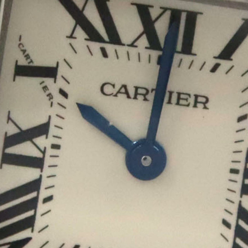 卡地亞 Tank Française SM W51008Q3 不鏽鋼石英錶-7