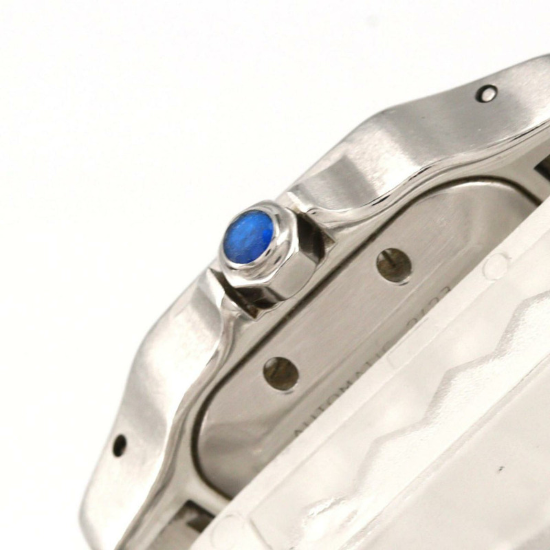 卡地亞 Santos Galbe SM W20044D6 不鏽鋼自動腕錶-2