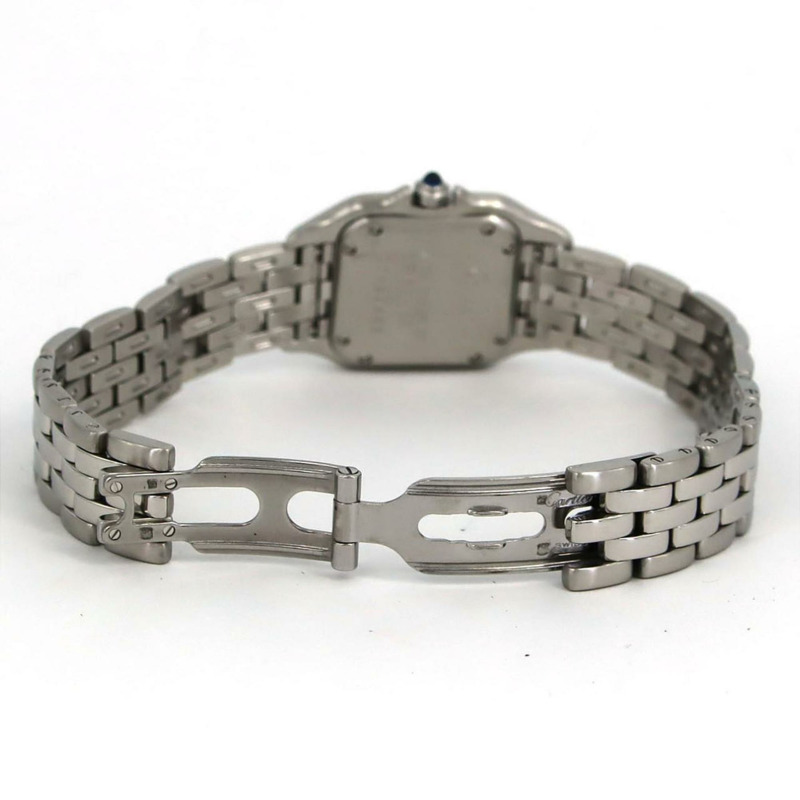 卡地亞 Panthere SM W25033P5 不鏽鋼石英錶-5