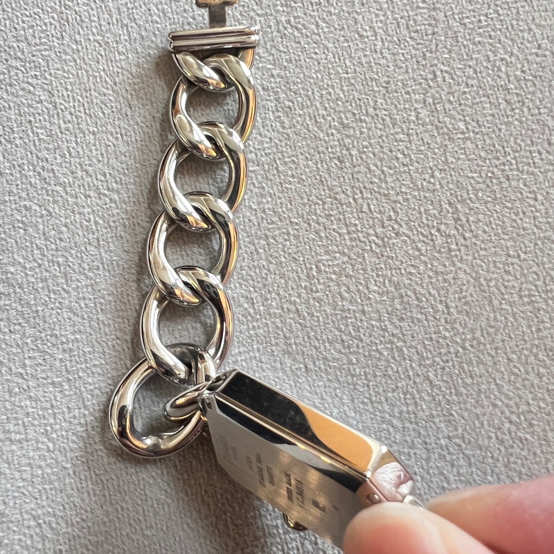 二手很新-CHANEL香奈兒PREMIÈRE GOURMETTE CHAIN腕錶-4