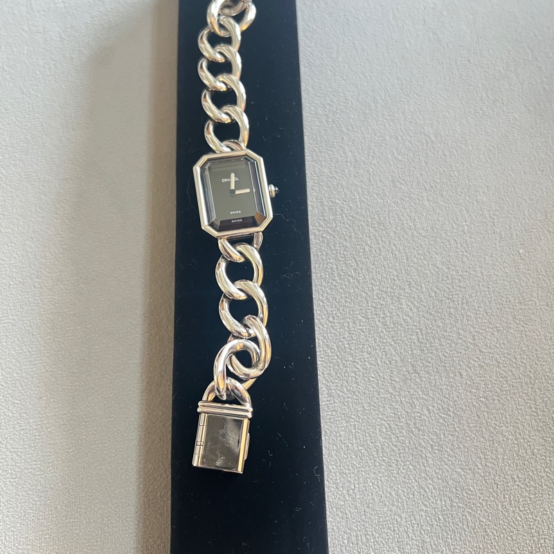 二手很新-CHANEL香奈兒PREMIÈRE GOURMETTE CHAIN腕錶-6