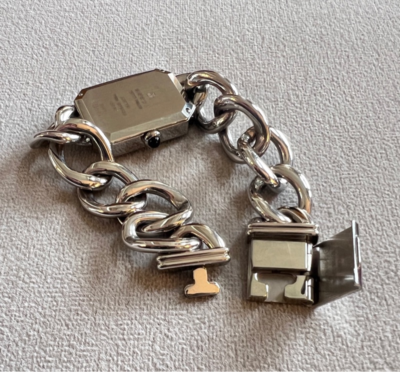 二手很新-CHANEL香奈兒PREMIÈRE GOURMETTE CHAIN腕錶-7