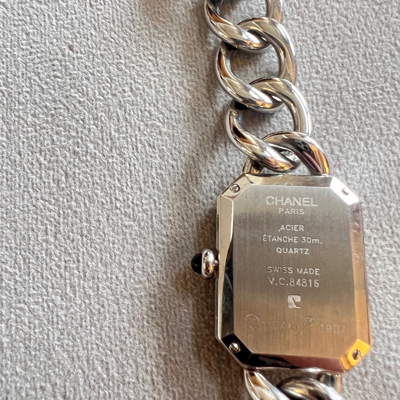 二手很新-CHANEL香奈兒PREMIÈRE GOURMETTE CHAIN腕錶-10