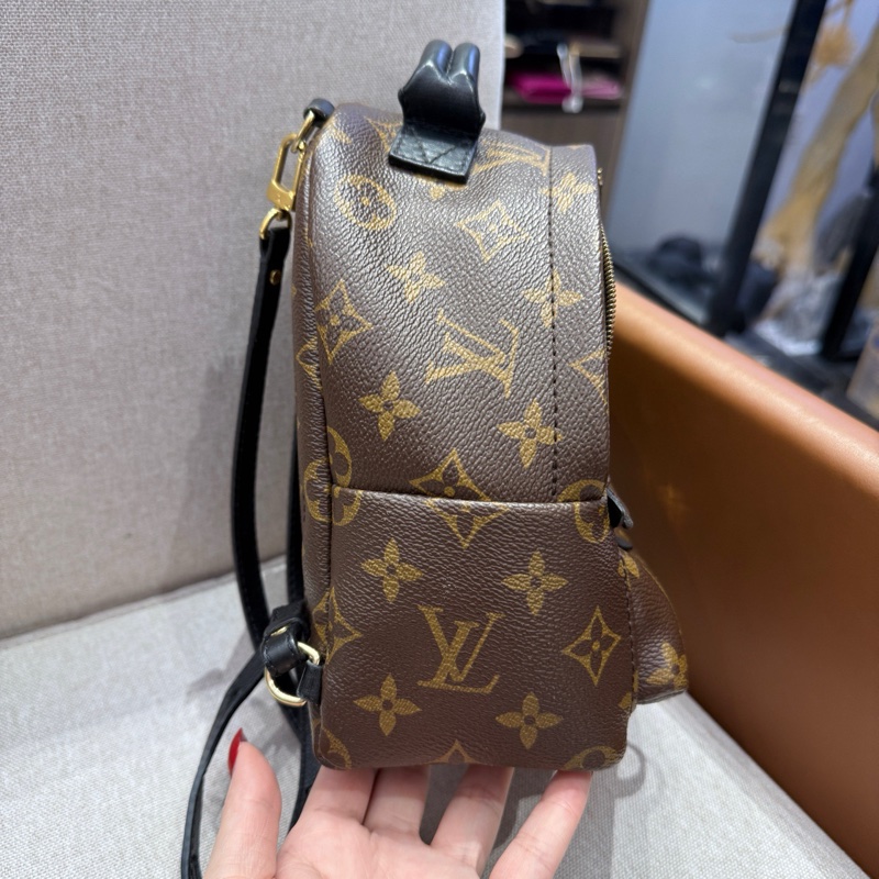 LV路易威登 老花經典小書包雙肩包18芯片➕編碼尺寸：17 x 22 x 10-3