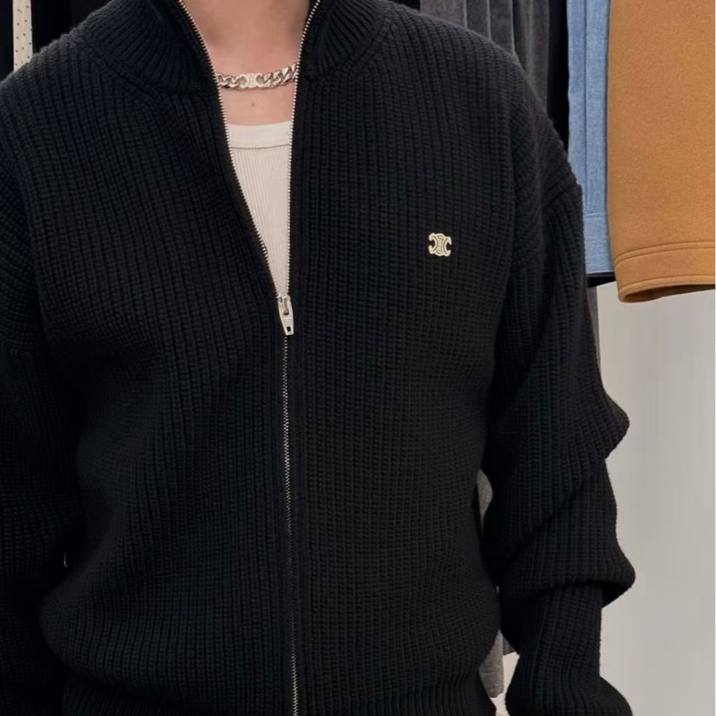 Celine 男女皆可穿 針織外套 羊毛外套-1