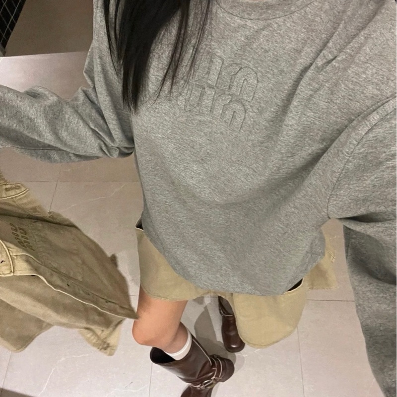 Miumiu 長袖上衣 打底衣 衛衣-1