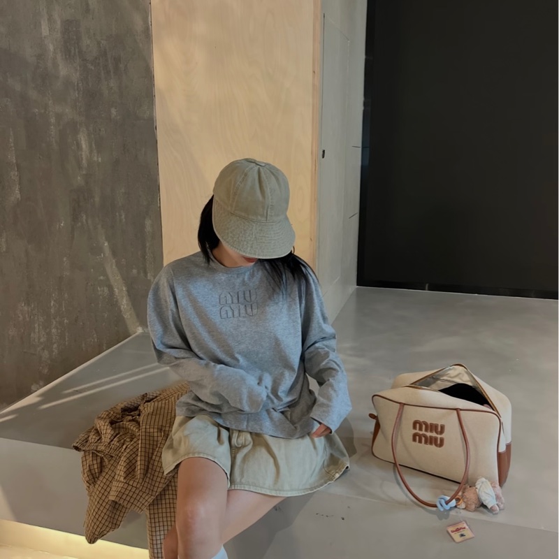 Miumiu 長袖上衣 打底衣 衛衣-3