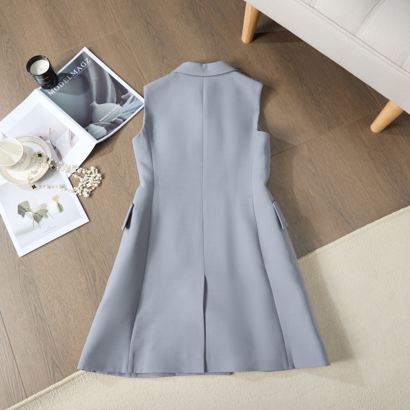 ❤️ DIOR 經典版型 無袖連衣裙-6