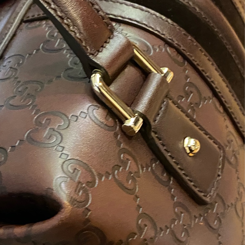 Gucci 手提包 小方包 大方包 醫生包 鑰匙 鎖頭包 酒紅咖啡-12