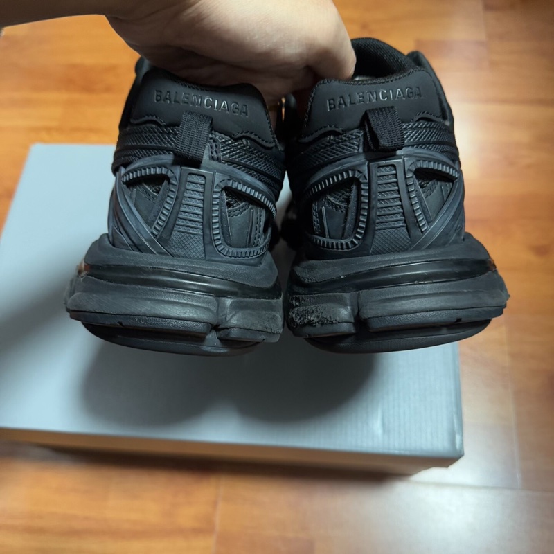 Balenciaga巴黎世家Track2.0做舊老爹鞋 男款 黑色 40碼-5