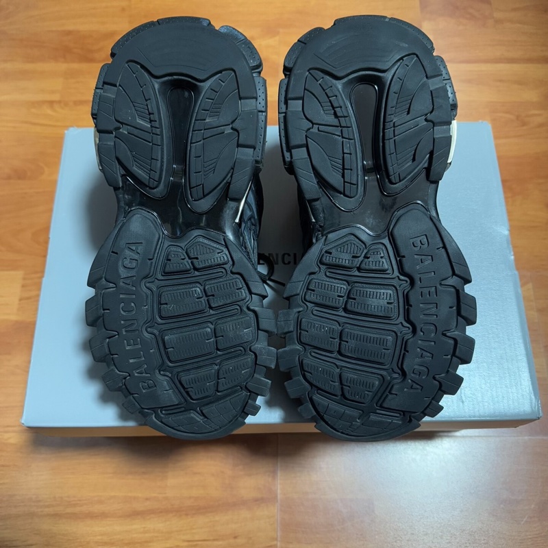 Balenciaga巴黎世家Track2.0做舊老爹鞋 男款 黑色 40碼-6