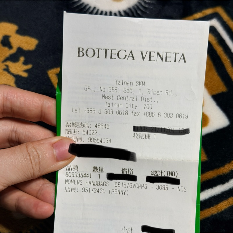 二手 BOTTEGA VENETA mini Jodie 墨綠色金扣 新款-19