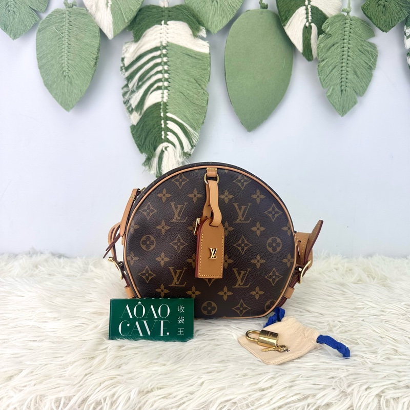 LV Boite Chapeau Souple MM Size 晶片款-0