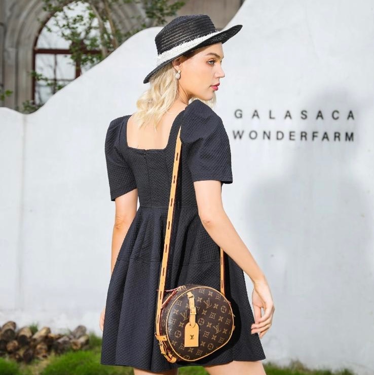 LV Boite Chapeau Souple MM Size 晶片款-1