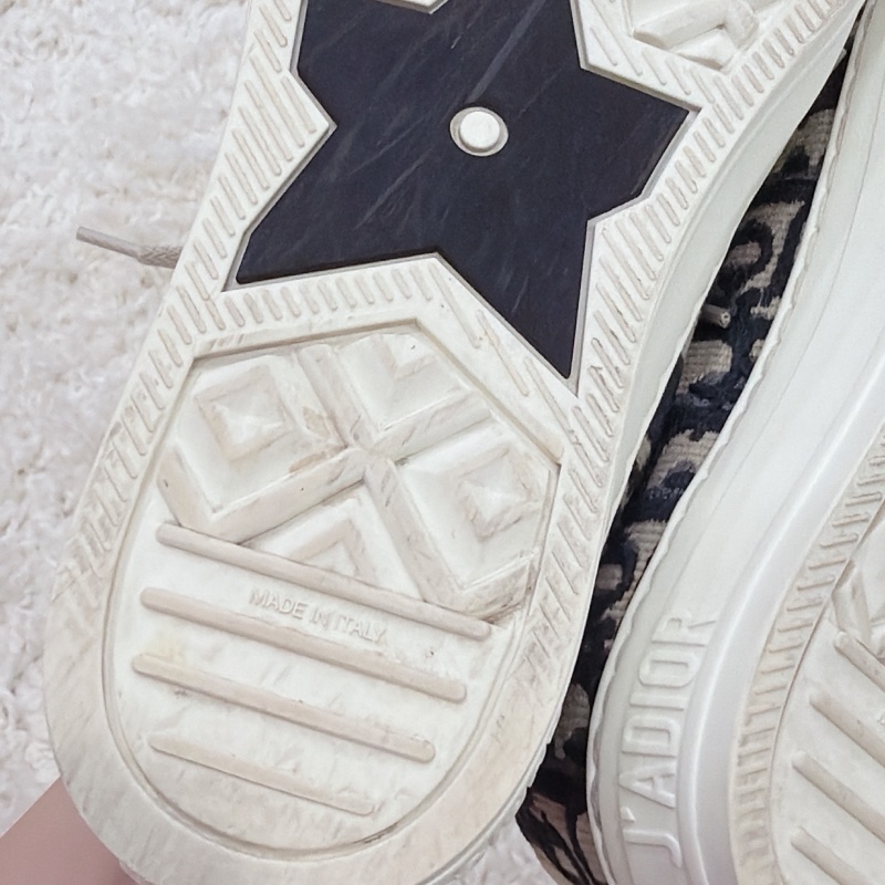 Dior walk’n’ 經典款 帆布鞋 深藍-7