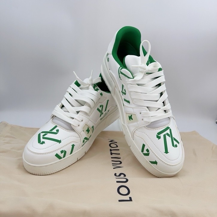 閒置新未使用LOUIS VUITTON 路易威登 LV Trainer 時尚板鞋 41碼-1