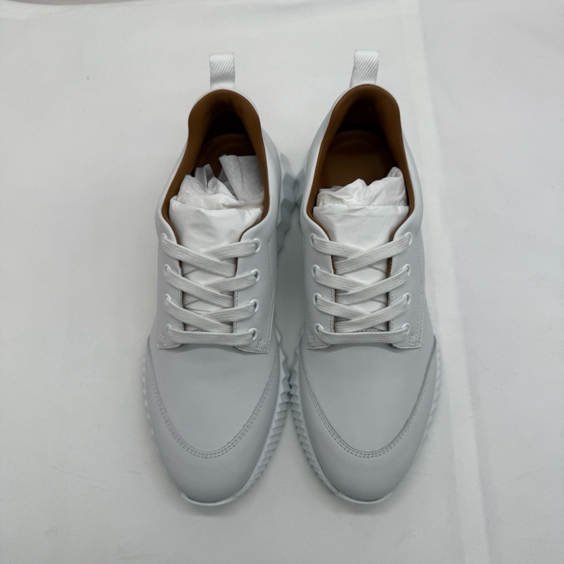 99新 愛馬仕/Hermes   bouncing 小白鞋 尺碼:37.5碼-0