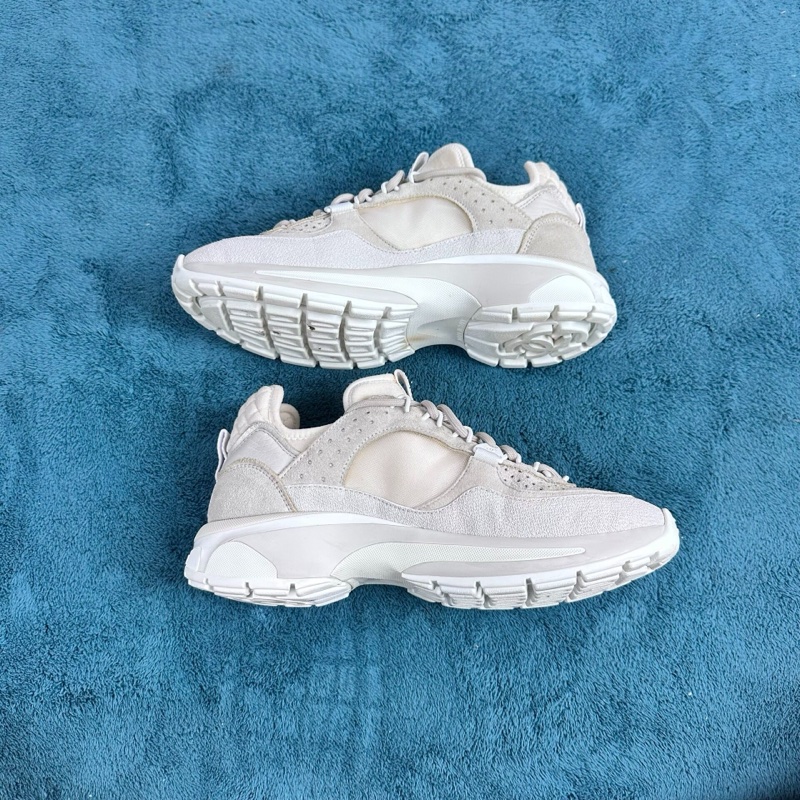 Chanel 香奈兒皮革低幫休閒鞋 灰色 37碼-2