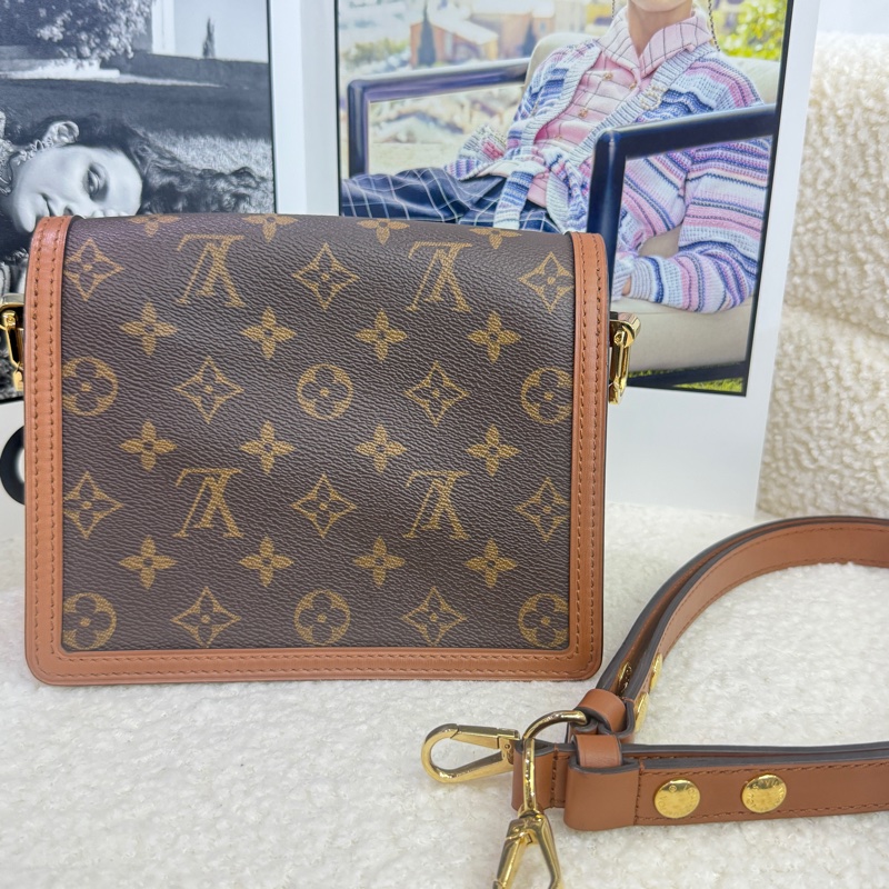 98新lv Dauphine 達芙妮小號郵差包 芯片款-3