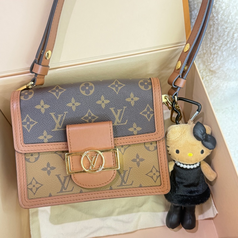 98新lv Dauphine 達芙妮小號郵差包 芯片款-10