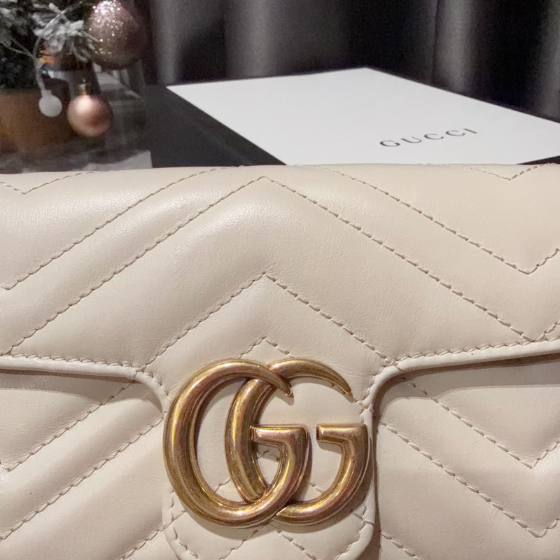 Gucci 經典小方包 9成新(自售)-1