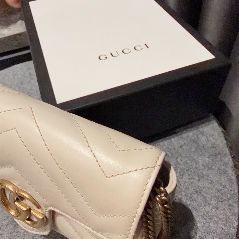 Gucci 經典小方包 9成新(自售)-2