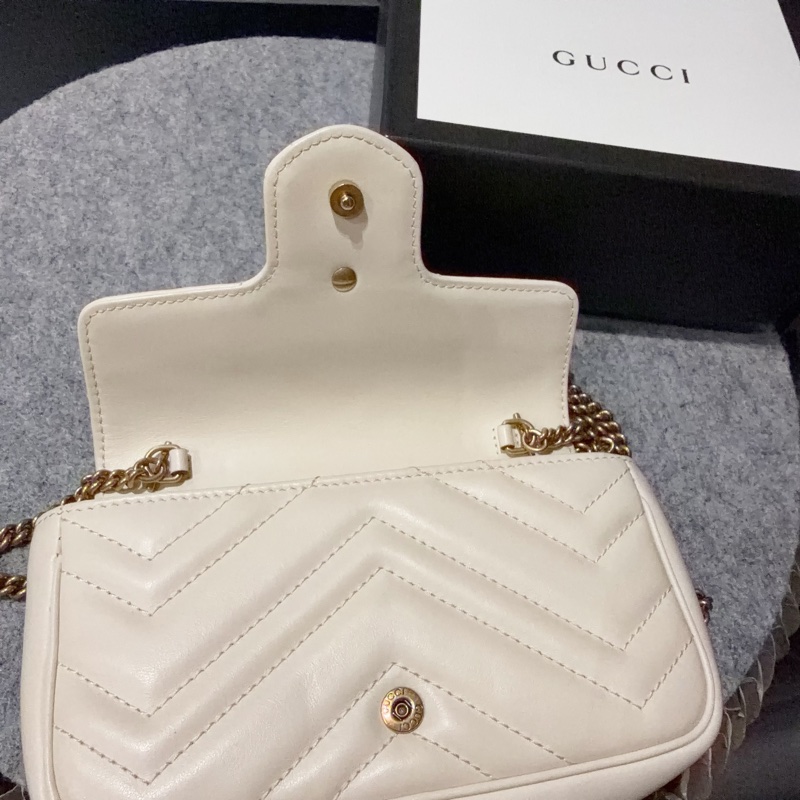 Gucci 經典小方包 9成新(自售)-8
