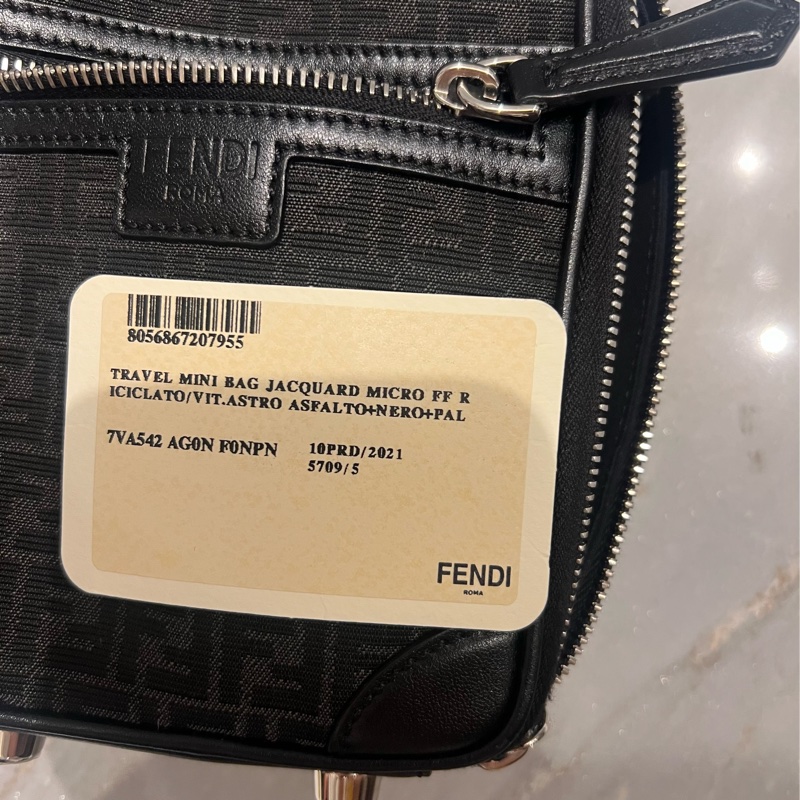 Fendi 迷你旅行單肩包-14