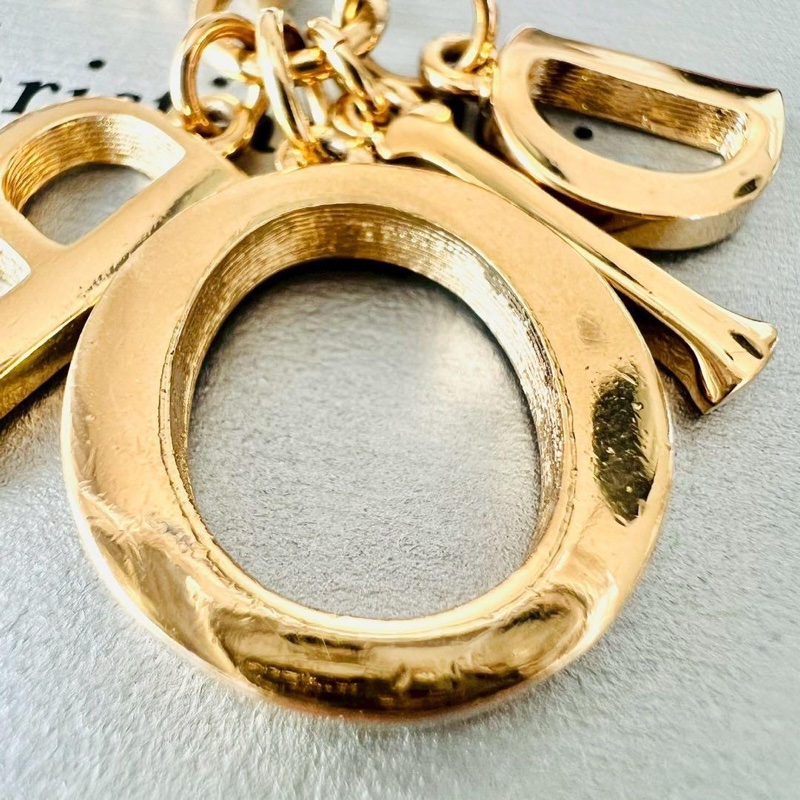 🌷Dior 水鑽愛心項鍊 ｜經典花紋✦fufu style 精品✦ 氣質款｜-14