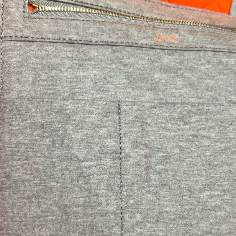 CÉLINE灰色托特包-14