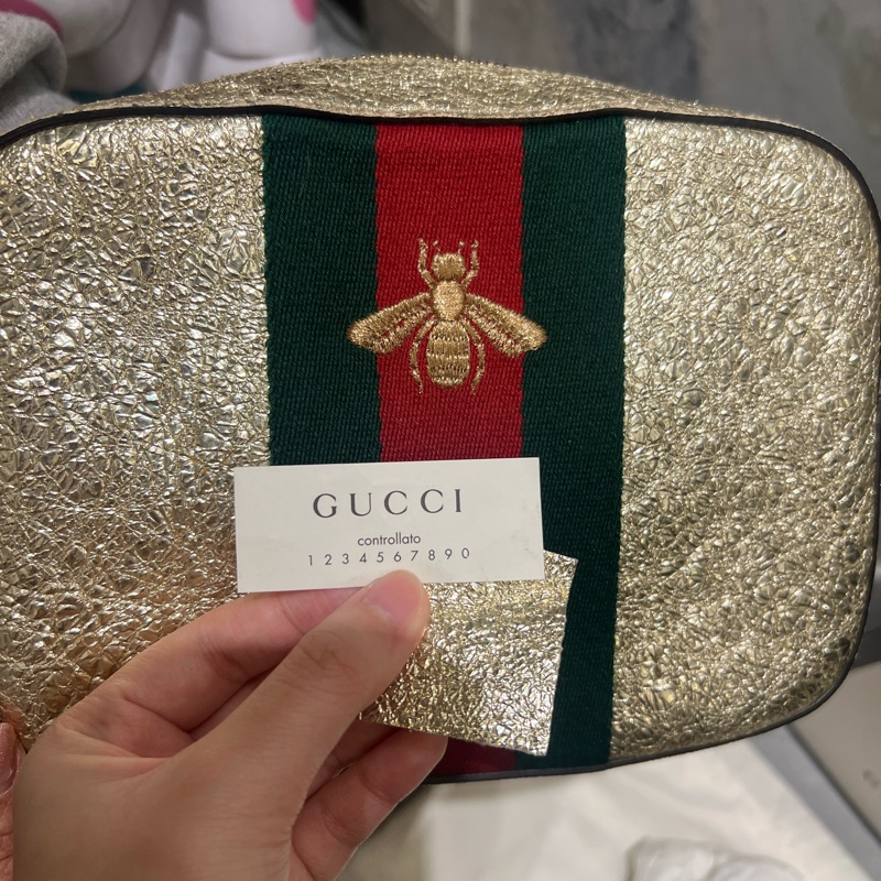 Gucci 蜜蜂相機包-1