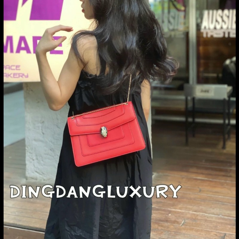 Bvlgari 寶格麗 Serpenti Forever 經典蛇頭包-0