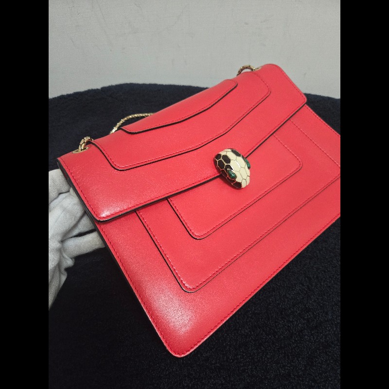 Bvlgari 寶格麗 Serpenti Forever 經典蛇頭包-10
