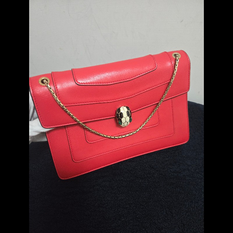 Bvlgari 寶格麗 Serpenti Forever 經典蛇頭包-12