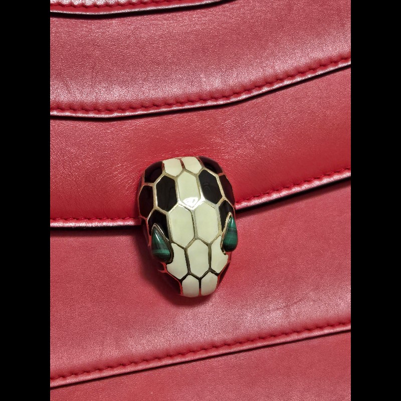 Bvlgari 寶格麗 Serpenti Forever 經典蛇頭包-38