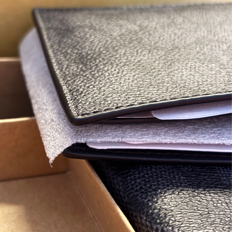 【COACH】經典LOGO三合一皮夾（碳灰色/黑色）-2