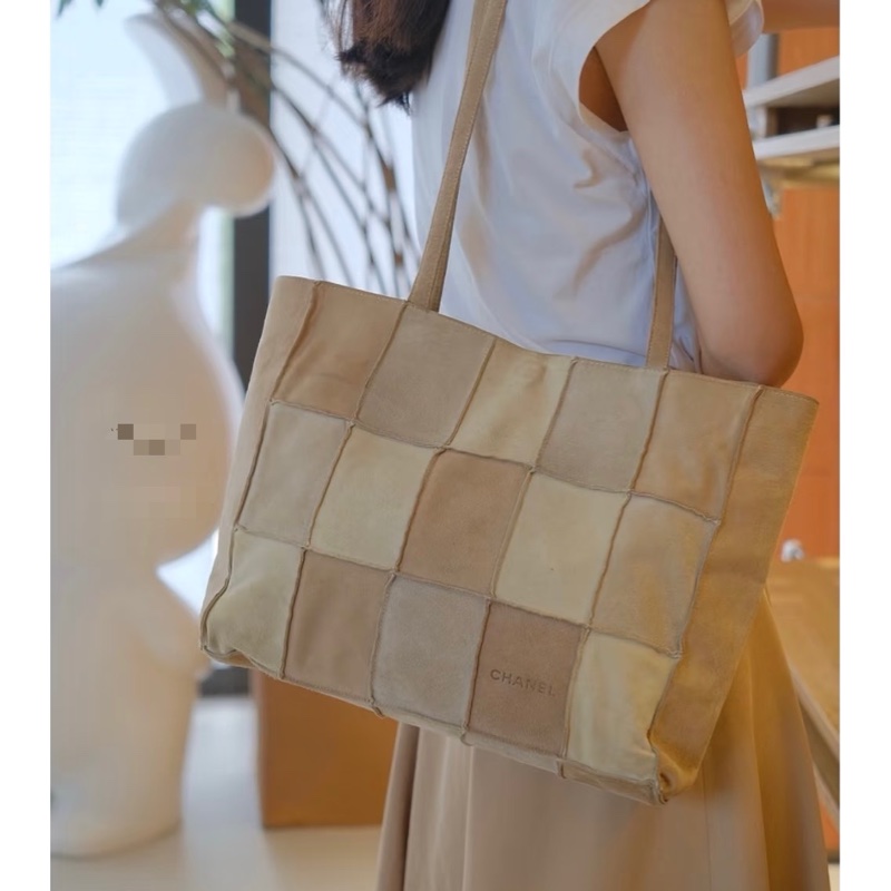 Chanel 麂皮托特包-2