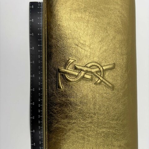 Saint Laurent（YSL）Belle de Jour 系列 金屬色手拿包
