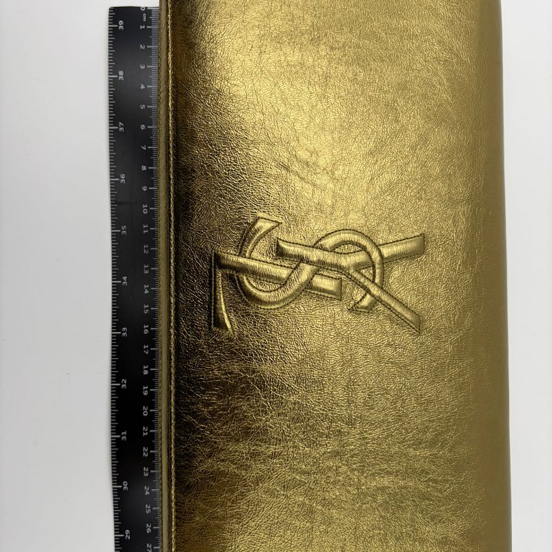 Saint Laurent（YSL）Belle de Jour 系列 金屬色手拿包-0