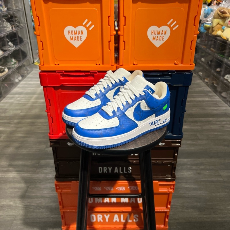 AF1 x LV 藍色Us9-0