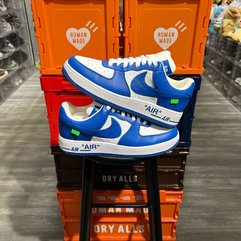 AF1 x LV 藍色Us9-1