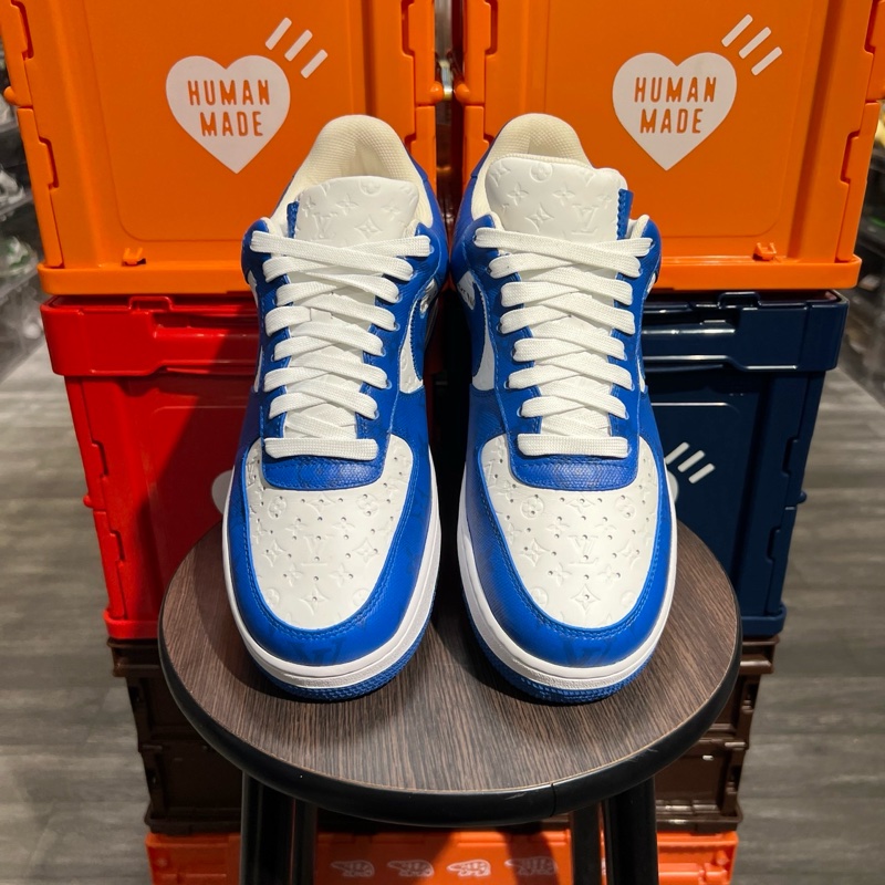 AF1 x LV 藍色Us9-3