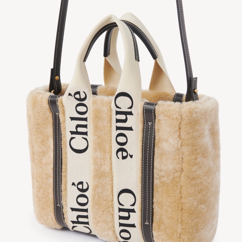 Chloe 女士 WOODY 小號托特包均碼碼26.5cm*8cm*20cm-1