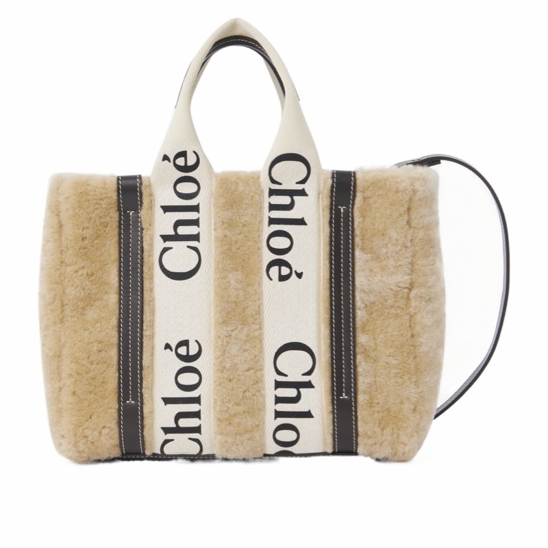 Chloe 女士 WOODY 小號托特包均碼碼26.5cm*8cm*20cm-5