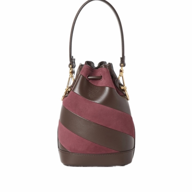 Fendi 女士 Mon Tresor  雙色編織迷你水桶包均碼碼MINI、13.5cm*11cm*19cm-2